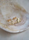 14k Gold - Bumble Bee Stud Earrings